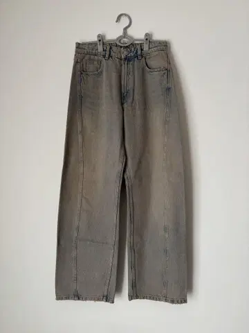 zara wide denim pants