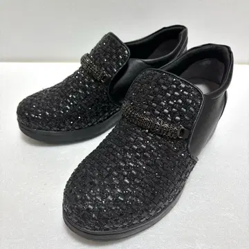컴포지션나인 라메 슬립온 스니커즈 23.5cm 라메 스니커즈