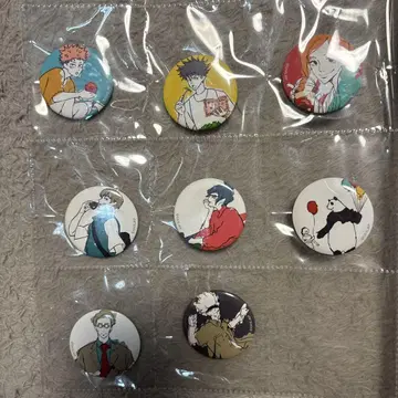 주술회전 Anime Japan 굿즈 엔딩 캔뱃지 총 8종 세트