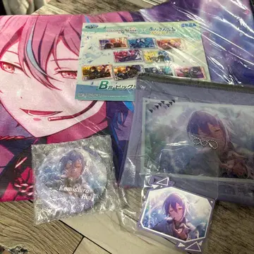 프로세카 앙스타 세가 럭키 쿠지 카미시로 루이 비주얼 타월 클리어 파우치