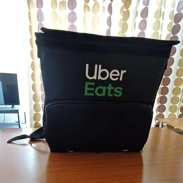 미사용 Uber Eats 배달용 백 Uber Eats 우백