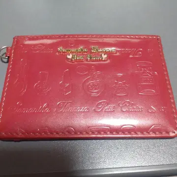 Samantha Thavasa Petit Choice 빨간색 카드 케이스