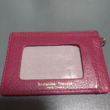 Samantha Thavasa Petit Choice 빨간색 카드 케이스