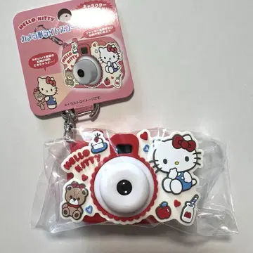 카메라형 라이트 스코프 키링 (미니어처 토이) 헬로키티