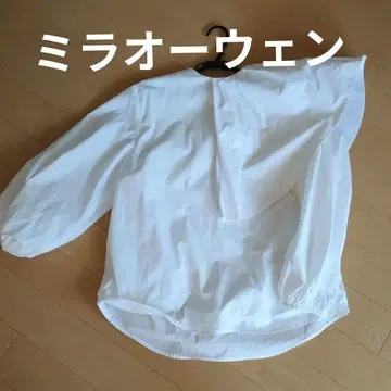 미라 오웬 언밸런스 블라우스 개성적