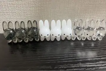 블루나 애니멀 아크릴 피규어 토끼 9점 세트