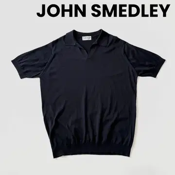 JOHN SMEDLEY 존스메들리 코튼 스키퍼 피케 셔츠