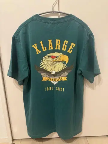 XLARGE 반팔 티셔츠 S 사이즈 그린 이글
