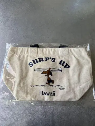 하와이 한정 SNOOPY 토트백