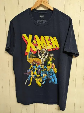 US 구제 의류 MARVEL X-MEN 그래픽 티셔츠 XL