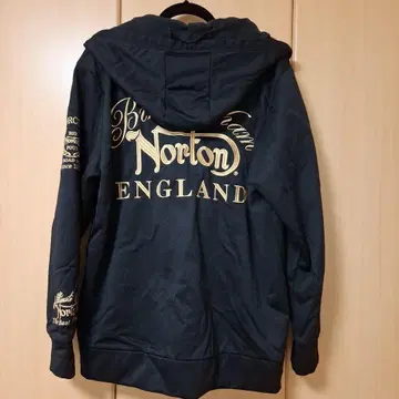 Norton 자수 풀집업 후드티