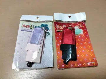[ 레어 ] 란마 1/2 리본 헤어 클립 2개 세트
