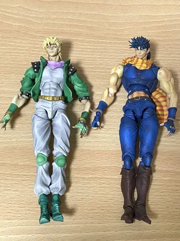 죠죠의 기묘한 모험 초상가동 피규어 죠셉 시저 JOJO