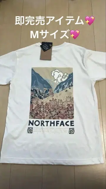 THE NORTH FACE 즉시 완판 티셔츠 택 포함 미사용