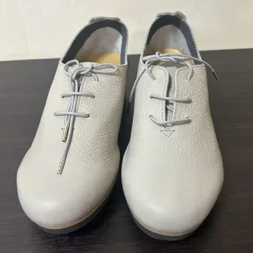 [미사용 새상품] 피그리노 천연 가죽 레이스업 슈즈