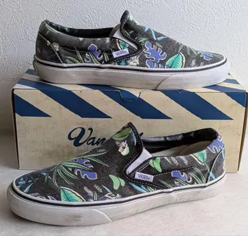 VANS VAN DOREN 앵무새 패턴 슬립온 us8.5 26.5