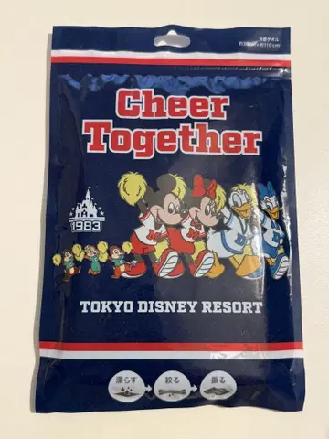도쿄 디즈니 리조트 Cheer Together 냉감 타월