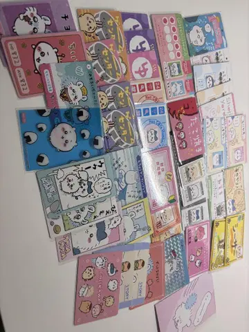 치이카와 카드류 묶음 판매