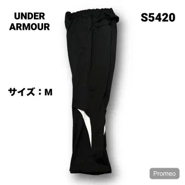 [즉시 구매 OK] UNDER ARMOUR 나일론 팬츠 사이즈 M 블랙