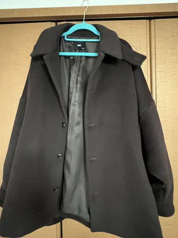 HARE 다크 브라운 피코트 S 사이즈