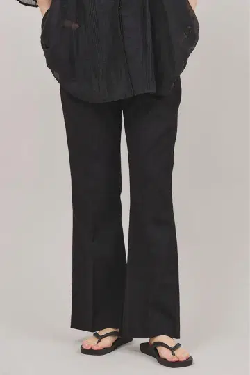 쉘터링 부츠컷 팬츠