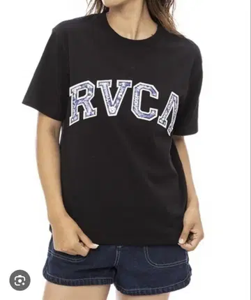 [컨디션 최상] RVCA 루카 ARCHED FLOWER 티셔츠 M