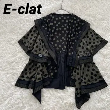 에이코 콘도 가디건 이크라트 XL 도트 무늬 상하 탈착 가능 프릴