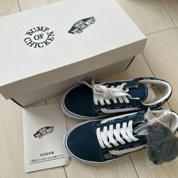 Vans BUMP OF CHICKEN 콜라보 스니커즈 네이비