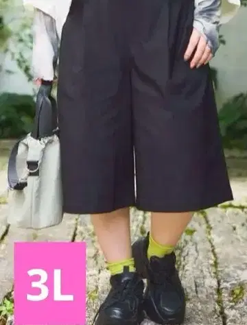[미사용 새상품] 시마무라 오카다유리 롱 하프 팬츠 3L