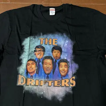 DRIFTERS 드리프터즈 T셔츠 블랙 vintage
