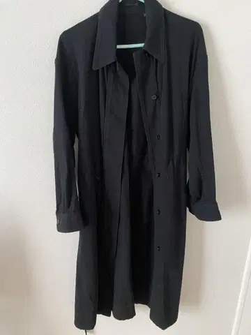 UNIQLO U 데님 롱 코트