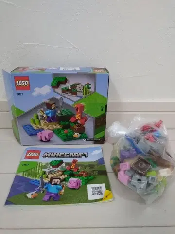 LEGO 21177 크리퍼와의 전투 레고 마인크래프트