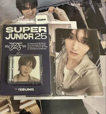 SUPER JUNIOR 25 smini 예성 미사용 새상품