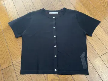 새상품급 ZARA 시스루 가든 블랙