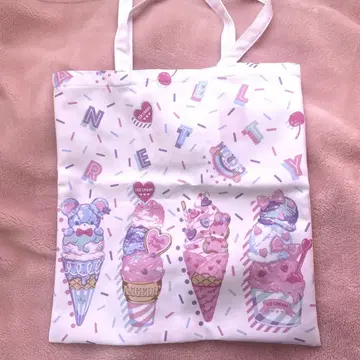 Angelicpretty Decoration IceCream 토트백