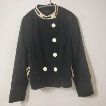 MARC JACOBS 노카라 자켓 6 다크 블루