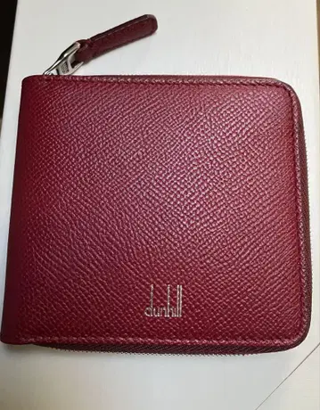 새상품 dunhill 카도간 레드 접이식 지갑