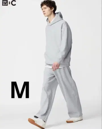 UNIQLO : C 그레이 스웨트 팬츠