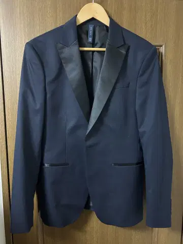 ZARA MAN 네이비 테일러드 자켓 EUR 48