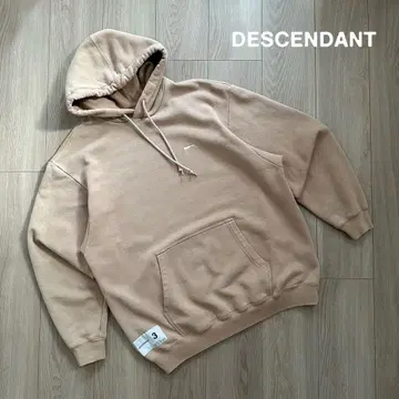 [ DESCENDANT ] PE HOODIE BEIGE/3