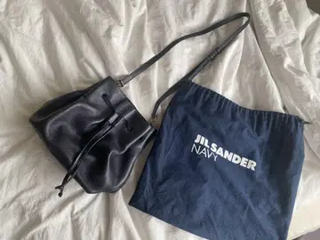 JIL SANDER NAVY 네이비 숄더백
