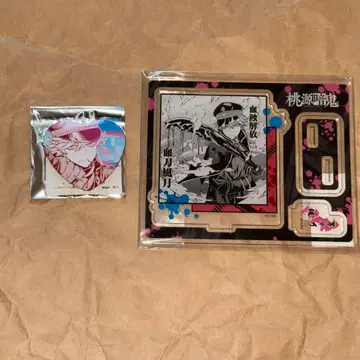 도원암귀 토도로키 하야테 캔뱃지 아크릴 스탠드