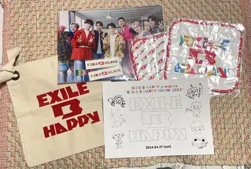 EXILE B HAPPY SHOW 2024 한정판 굿즈 세트