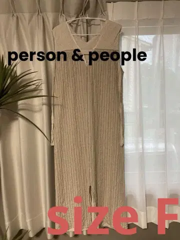 person&people 린넨 혼방 원피스