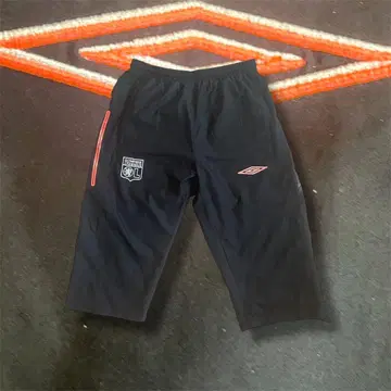 00s Umbro 올림픽 리옹 하프 팬츠 7부 레어 테크