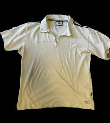 Y2k 00s Umbro 집업 피케 셔츠