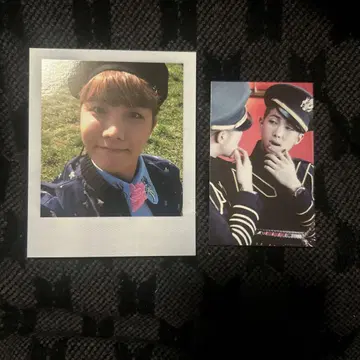 BTS YOUNG FOREVER 폴라로이드 사진 2매 세트