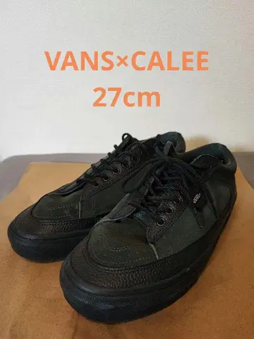 VANS x CALEE 콜라보 스니커즈 27cm