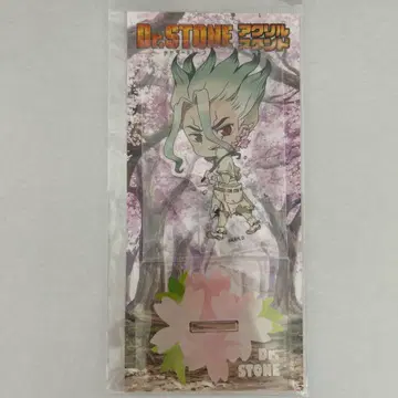 Dr.stone 벚꽃 아크릴 스탠드 SD 이시가미 센쿠