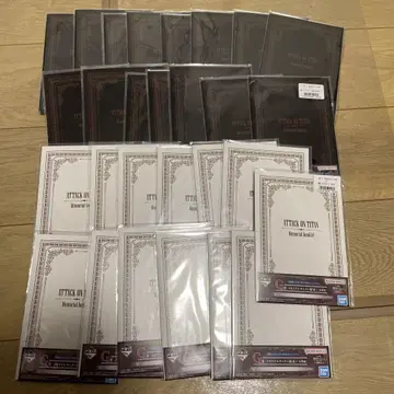 미개봉 새상품 제일복권 진격의 거인 메모리얼 카드 28개